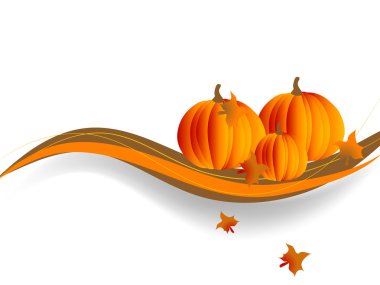 Pumpkins concept clipart