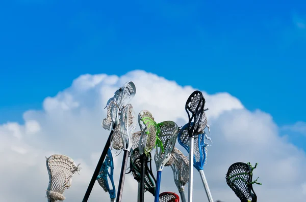 Lacrosse se pega en el cielo —  Fotos de Stock