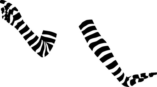 Bras rayés — Image vectorielle