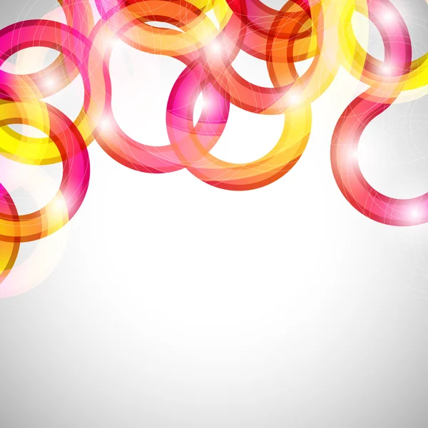 Curls abstract background in eps10 format. — Stock Vector