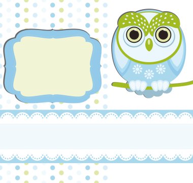 Baby boy Scrap background. clipart