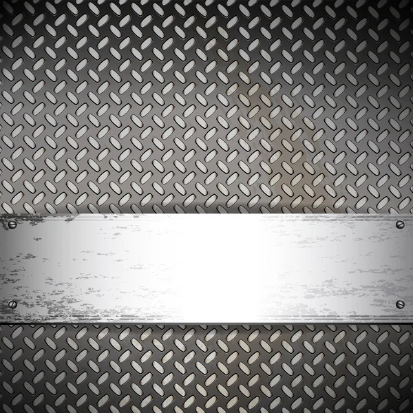 フルーティングを施された金属の背景。ベクトル イラスト — ストックベクタ