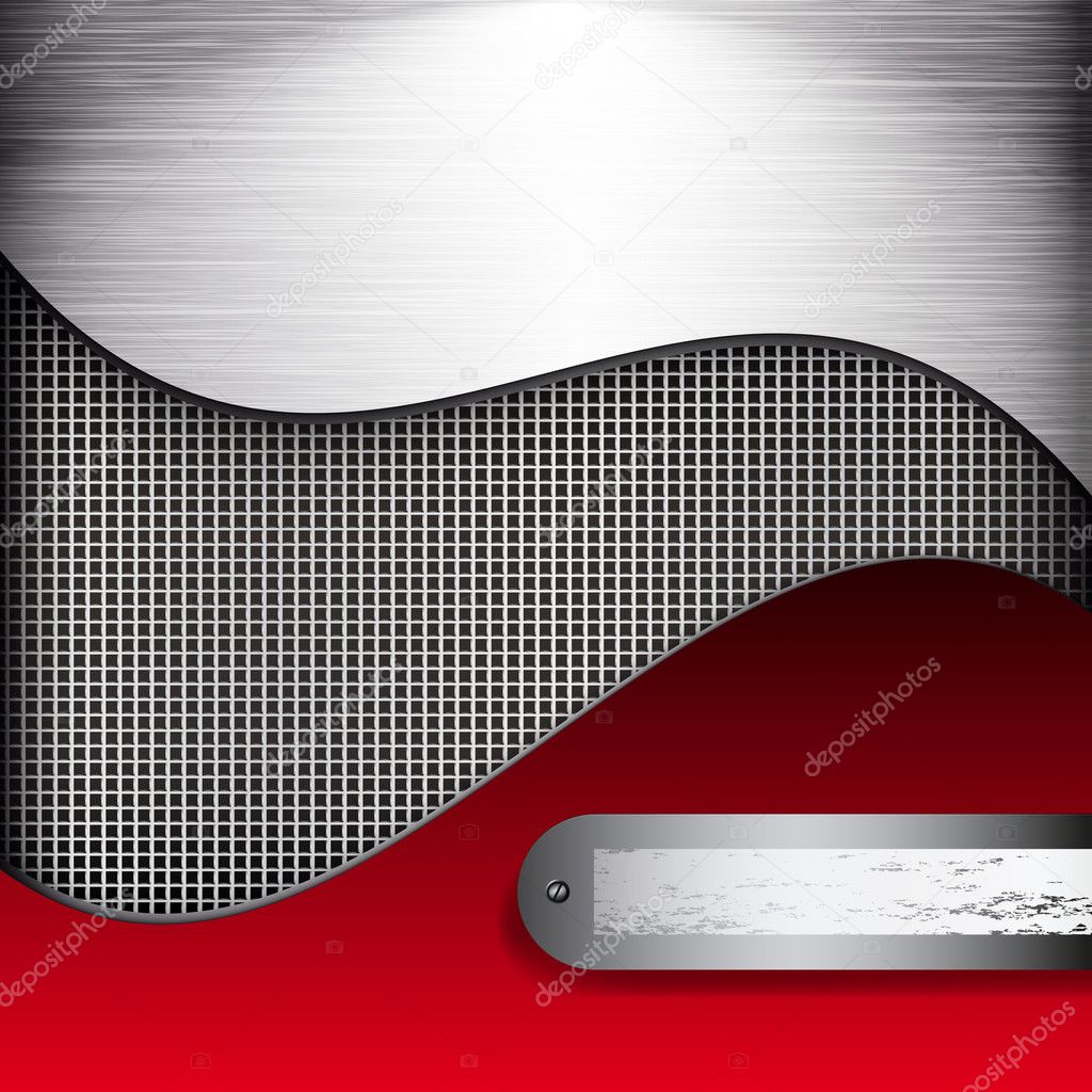 Abstract background with metall elements.