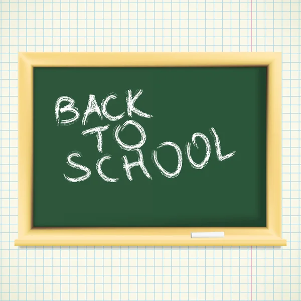 stock vector School blackboard background.