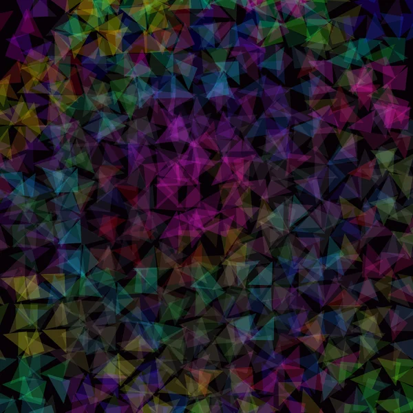 Färgglad mosaik abstrakt vektor bakgrund — Stock vektor