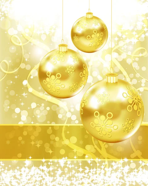 Boldog Karácsonyt és új évet háttér képeslap-újévi Üdvözlet. — Stock Vector