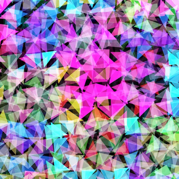 Mosaico colorido Abstract Vector fundo — Vetor de Stock