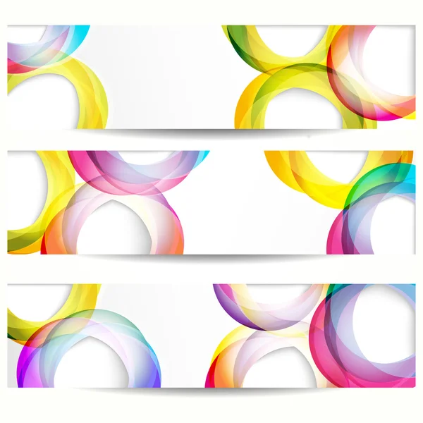 Bannière abstraite avec des formes de cadres vides pour votre conception web . — Image vectorielle