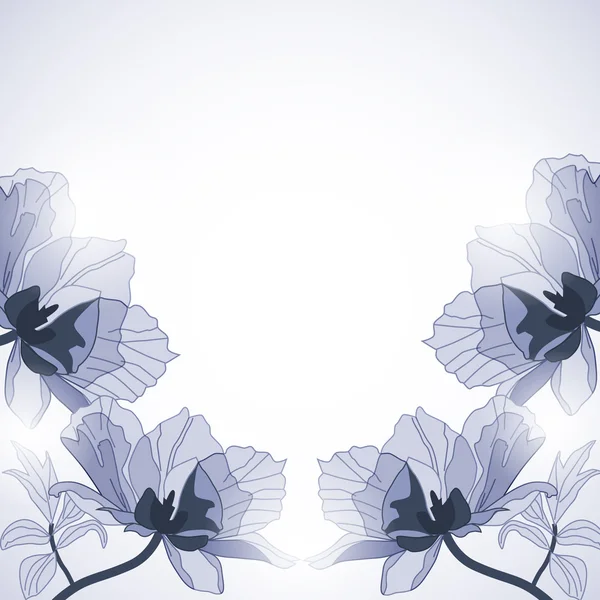 Εκλεκτής ποιότητας floral φόντο — Διανυσματικό Αρχείο