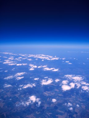 Earth aerial view. clipart