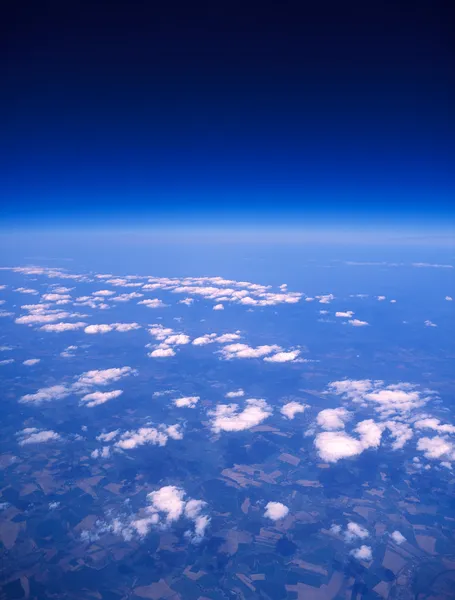 Вид с воздуха на Землю . — стоковое фото