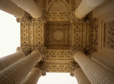 The pillars of Pantheon. clipart