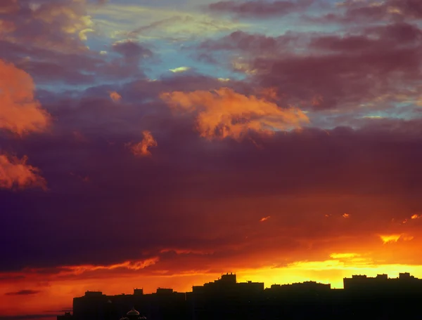Mystical sunset. — Stock Photo, Image