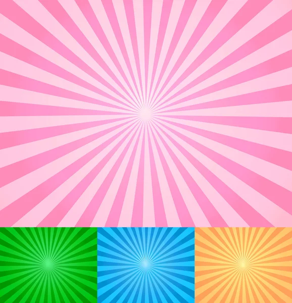 Abstract background set — Stock Vector