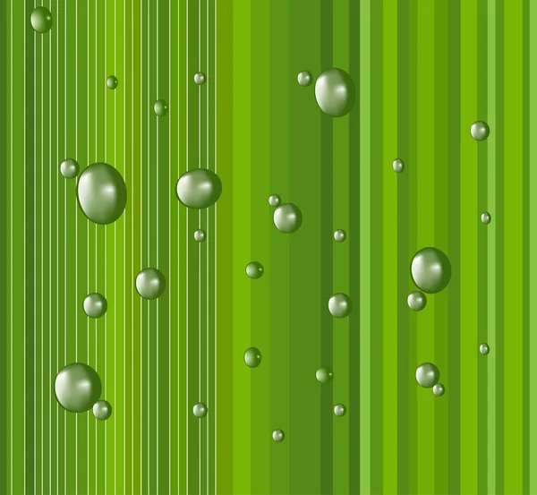 Vector abstract water drops — Stock Vector