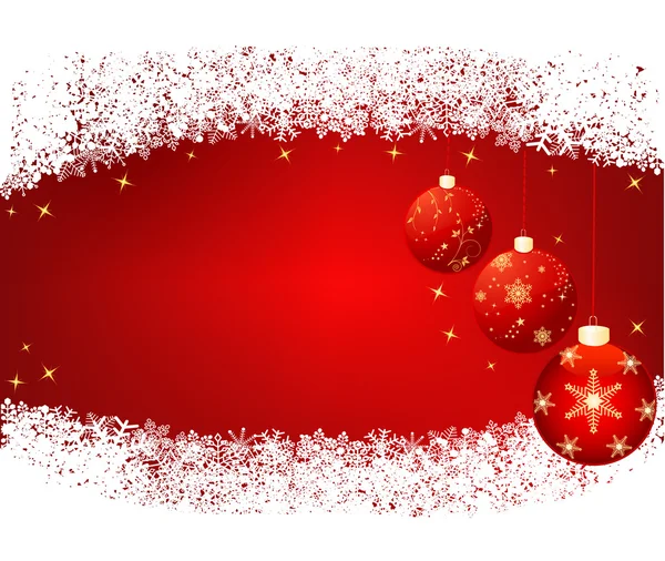 抽象的なクリスマス背景ベクトル — ストックベクタ