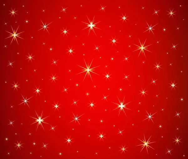 Abstract Christmas stars background vector — Stock Vector