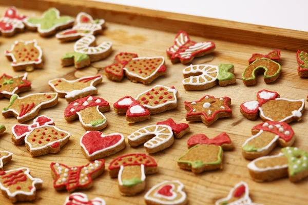 Christmas homemade gingerbread — Stock Photo, Image