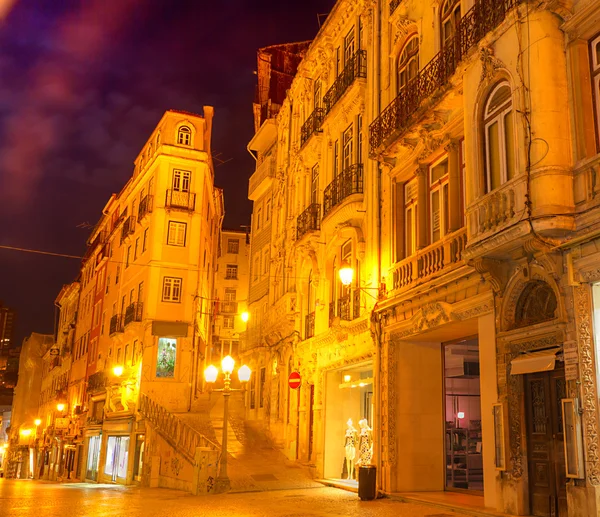 Velha Coimbra à noite — Fotografia de Stock