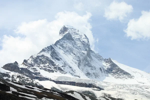 Neve coberto Matterhorn — Fotografia de Stock