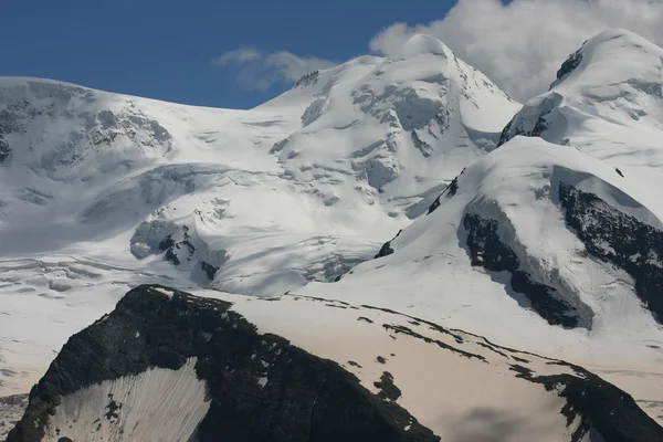 Ледник и снежный ландшафт — стоковое фото