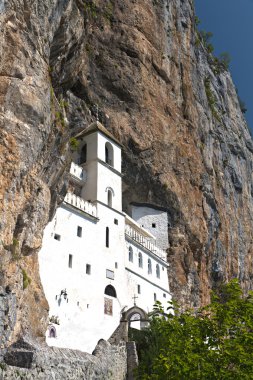 Monastery of Ostrog, Montenegro clipart