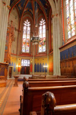 Interior of cathedral of St. Peter