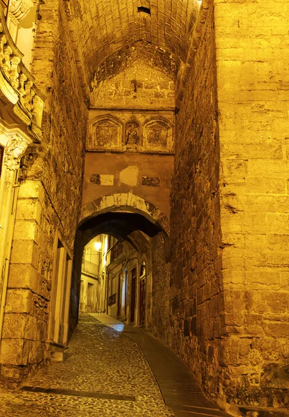 Porta Arco de Almedina a Coimbra, Portogallo — Foto Stock