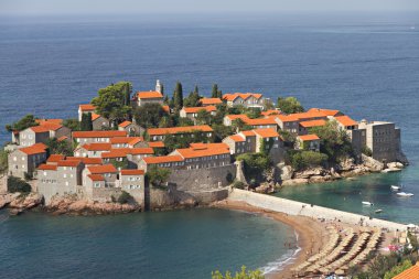 adanın sveti stefan Karadağ.