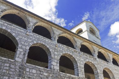 Monastery in in Centinje, Montenegro clipart