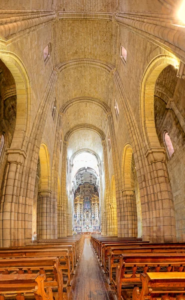 Interior of Porto cathedral — Stock Photo, Image