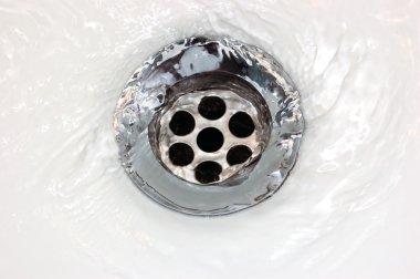 Basin Drain Macro Closeup clipart