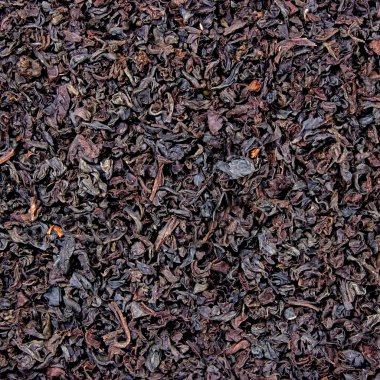 Detailed Black Loose Tea Leaf Texture Background clipart