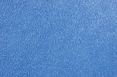 Blue plush terry cloth turkish bath towel macro background closeup clipart