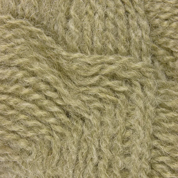 自然米色细羊毛线程纹理思路宏特写背景 — 图库照片