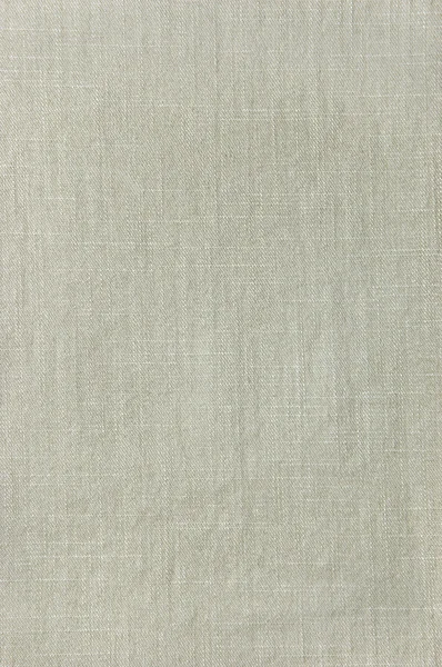 Ljus khaki bomull textur närbild, grå — Stockfoto