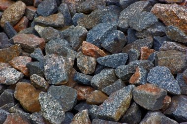 Crushed rocks pattern background colorful clipart