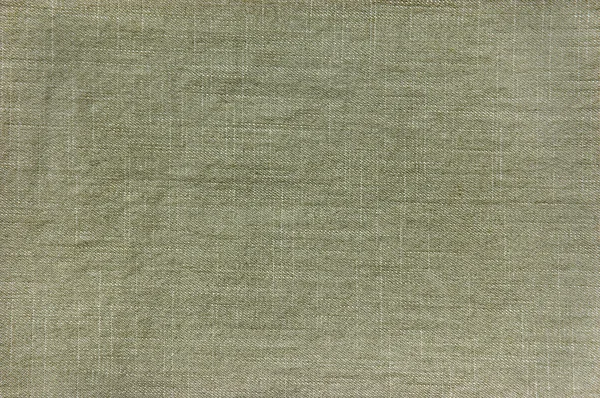 Tmavá khaki bavlna textury closeup prádlo pytlovina pozadí — Stock fotografie