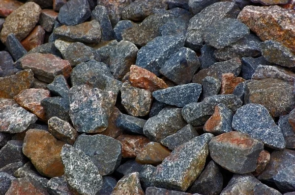 Crushed rocks pattern background colorful — Stock Photo, Image