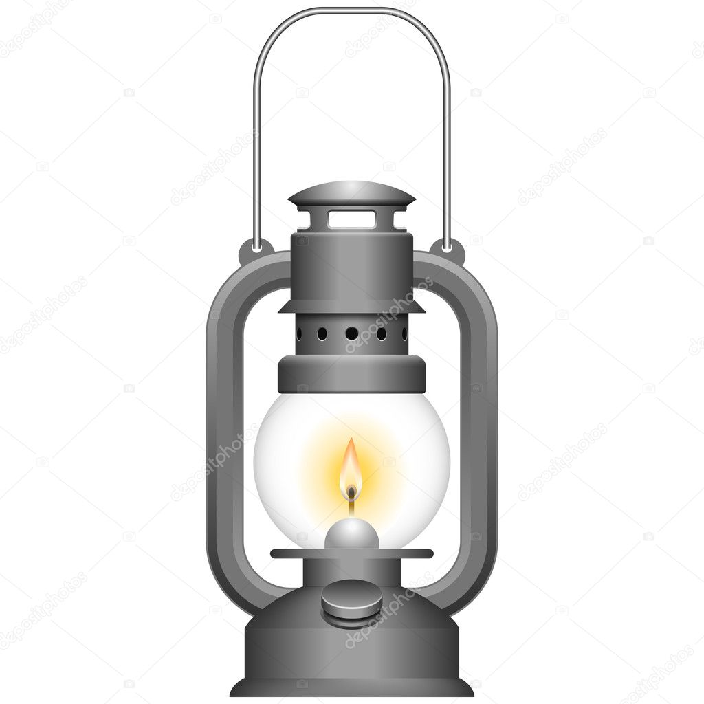 Old Kerosene Lamp