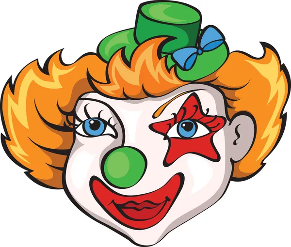 Joli clown — Image vectorielle