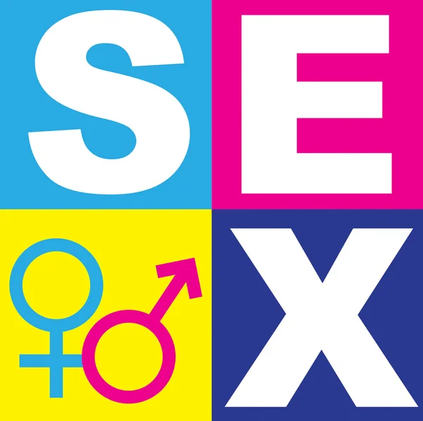 Symbol seksu — Zdjęcie stockowe
