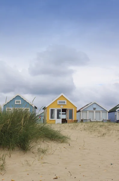Hütten an der Küste — Stockfoto