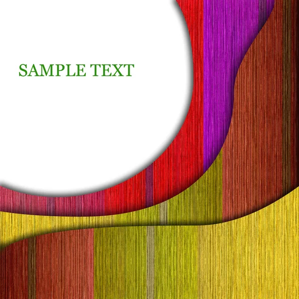 Absztrakt színes háttér egyéni szöveggel — Stock Fotó