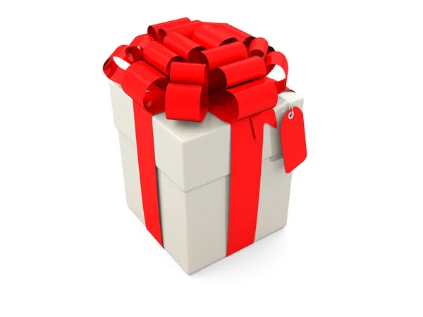 Rote Geschenkboxen — Stockfoto