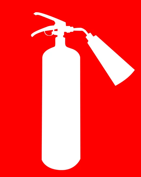 Yangın söndürücü — Stok Vektör