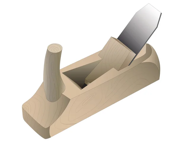 Carpintero de madera — Vector de stock