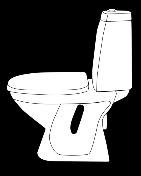 Rysunek WC — Wektor stockowy