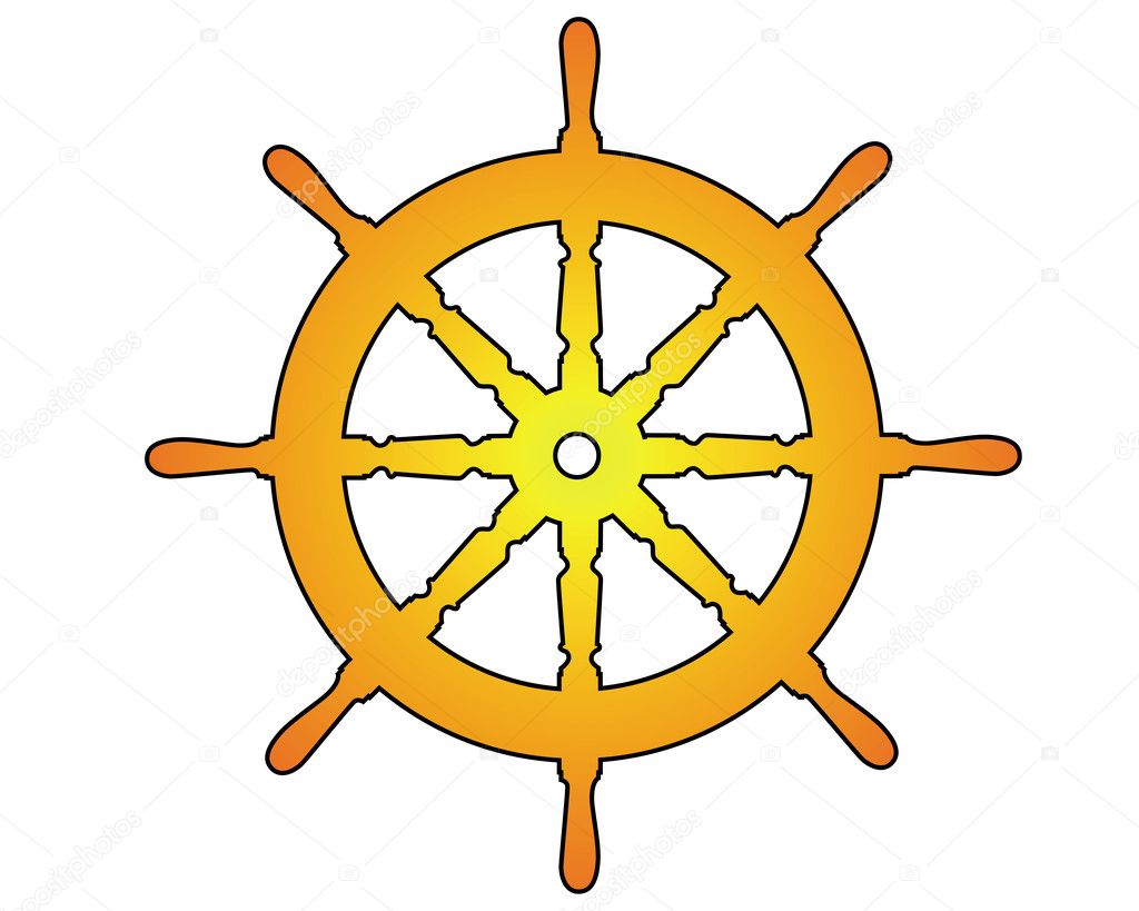 Golden sea wheel
