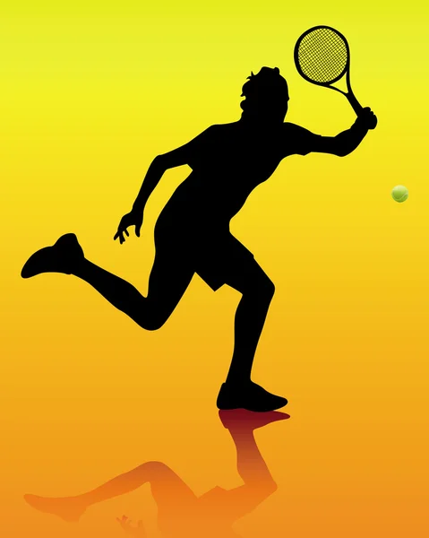 Тенісист — стоковий вектор